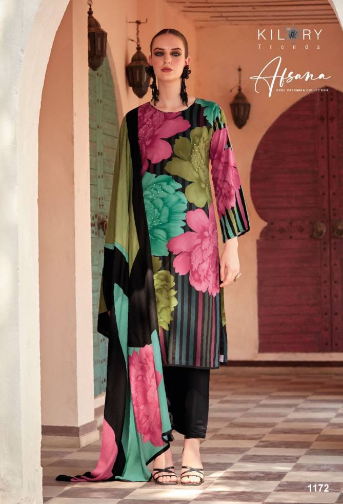 Afsana By Kilory Viscose Pashmina Printed Suits Wholesale Shop In Surat